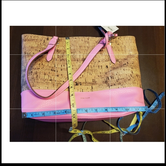 Anne Klein Paige tote in cork/pink - Picture 15 of 15